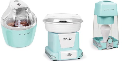 Kohl’s: Nostalgia Ice Cream, Shaved Ice & Cotton Candy Makers Only $16.99 Each (Reg. $39.99)