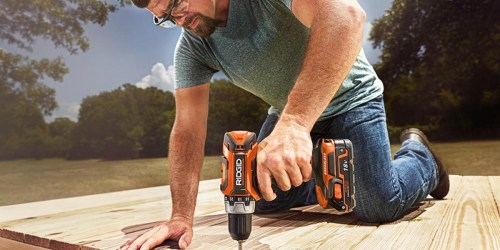 Home Depot: RIDGID Cordless Compact Drill/Driver Kit Only $69 Shipped (Regularly $119)