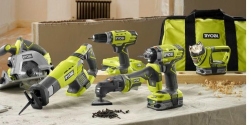 Home Depot: Ryobi ONE+ 6-Tool Ultimate Combo Kit ONLY $199 Shipped (Regularly $299)