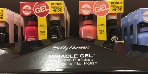 High Value $2/1 Sally Hansen Nail Product Coupons = Miracle Gel Duo Set $5.49 at Target
