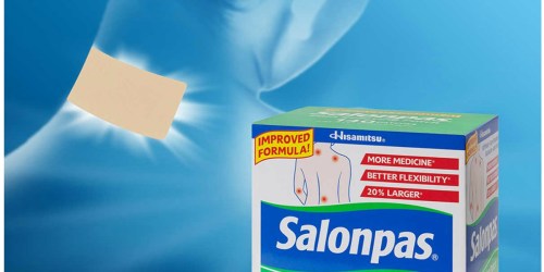 FREE Salonpas Pain Relieving 2-Patch Sample