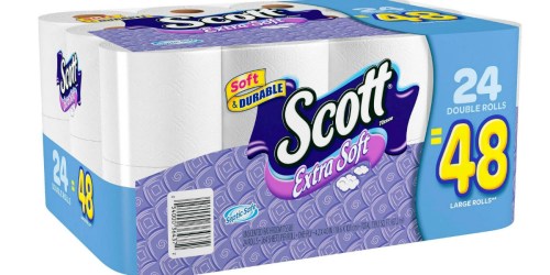 Staples.com: Scott Bath Tissue 24-Count Double Rolls Pack Only $8.99 (Regularly $15.99)