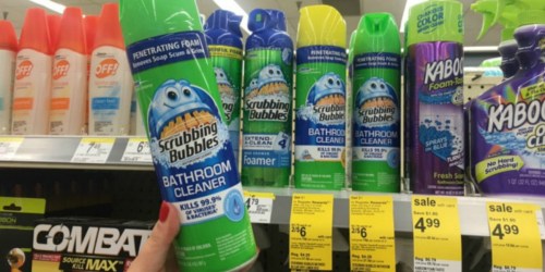 Walgreens: Scrubbing Bubbles Bathroom Cleaners Only $1 Each + More (Starting 5/7)