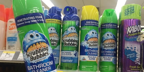 Walgreens: Cleaning Products Starting at $1 Each (Scrubbing Bubbles, Windex, Shout & More)