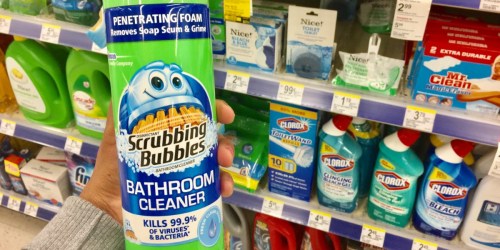 Walgreens: Scrubbing Bubbles Bathroom Cleaners Just $1 Each