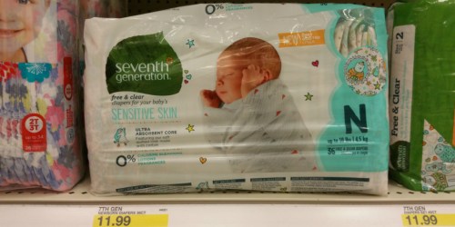 Target: Seventh Generation Diapers Jumbo Packs Only $6.17 Each (Regularly $11.99)