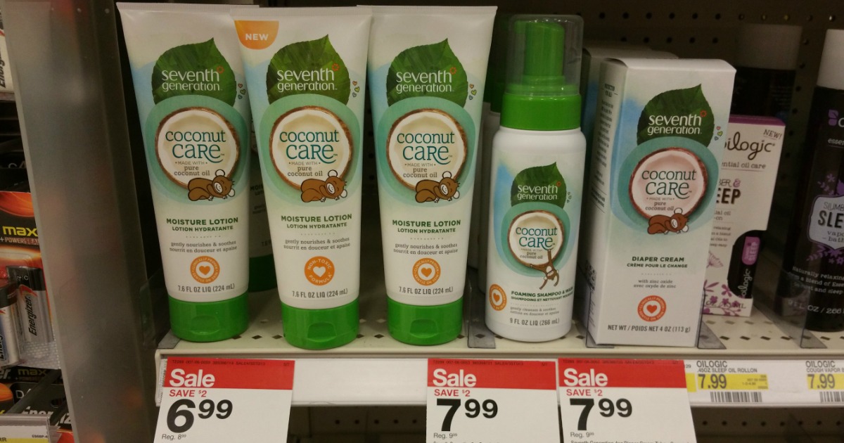 Target Seventh Generation Coconut Care Lotion Just 2.29