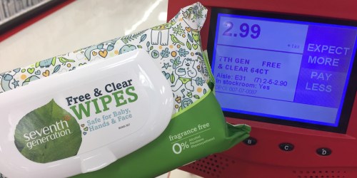 Target: 2 FREE Packs of Seventh Generation Baby Wipes After Ibotta (Regularly $2.99 Each)