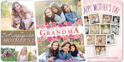 Shutterfly: Stackable $10/$10 AND 25% Off = Customized Mother’s Day Cards Just $1.16 Shipped