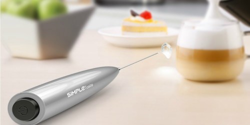 Amazon: Handheld Electric Milk Frother for Coffee Only $7.79 (Regularly $14.99)