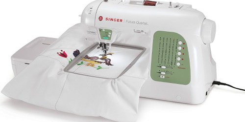 Singer Futura Sewing & Embroidery Machine Only $225 Shipped (Regularly $899)