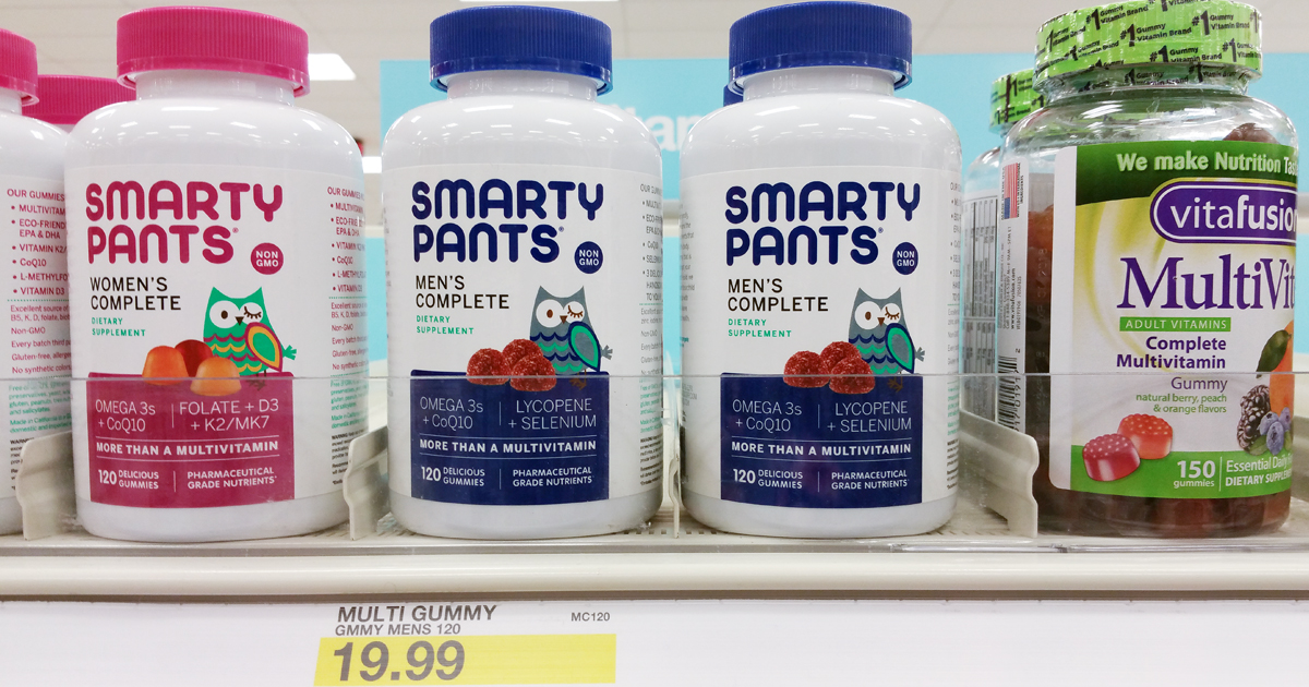 Target Smarty Pants Men's Complete Vitamins Only 7.99 After Ibotta