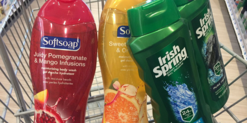 Walgreens: Irish Spring OR Softsoap Body Wash Only 74¢ Each