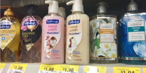 Walmart Shoppers! Softsoap Hand Soap Plus Lotion Bottles ONLY 98¢