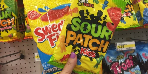 Satisfy Your Sweet Tooth! Sour Patch Kids & Swedish Fish Candy ONLY 21¢ Each at Target