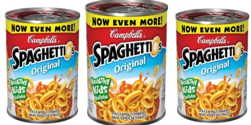 Amazon: SpaghettiOs 4-Pack Only $3.44 Shipped (Just 88¢ Per Can!)