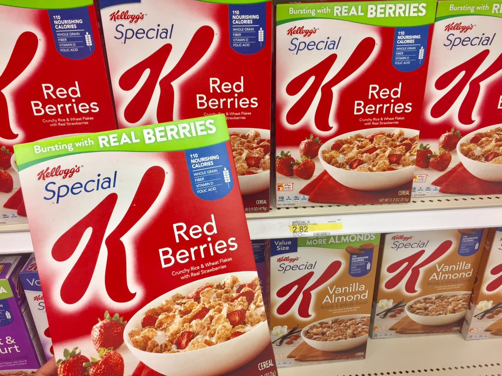 New $1/2 Kellogg&rsquo;s Special K Cereal Coupon = Only $1.62 at Target