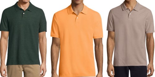 JCPenney: St John’s Bay Men’s Polo Shirts Just $6.66 Each (Regularly $26)