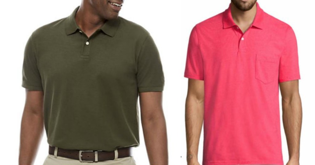 JCPenney: St John's Bay Men's Polo Shirts Just $6.66 Each (Regularly $26)