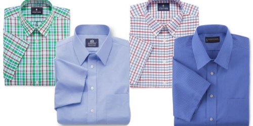 JCPenney.com: Stafford Men’s Short-Sleeve Dress Shirts Only $11.24 (Regularly $36)