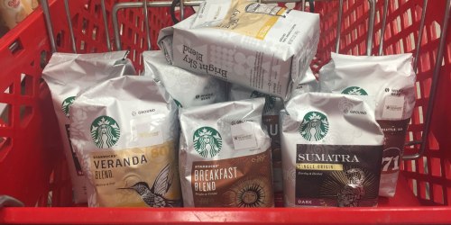 Target: Starbucks 12oz Bagged Coffee Just $3.79 Each When You Buy 6 (Regularly $8 Each)