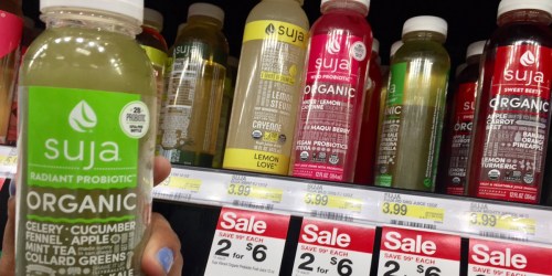 Suja Organic Juice UNDER 50¢ at Target and Walmart