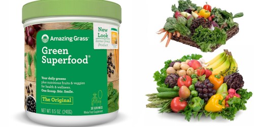 Amazon: Amazing Grass Green Superfood 30-Servings Only $14.76 Shipped