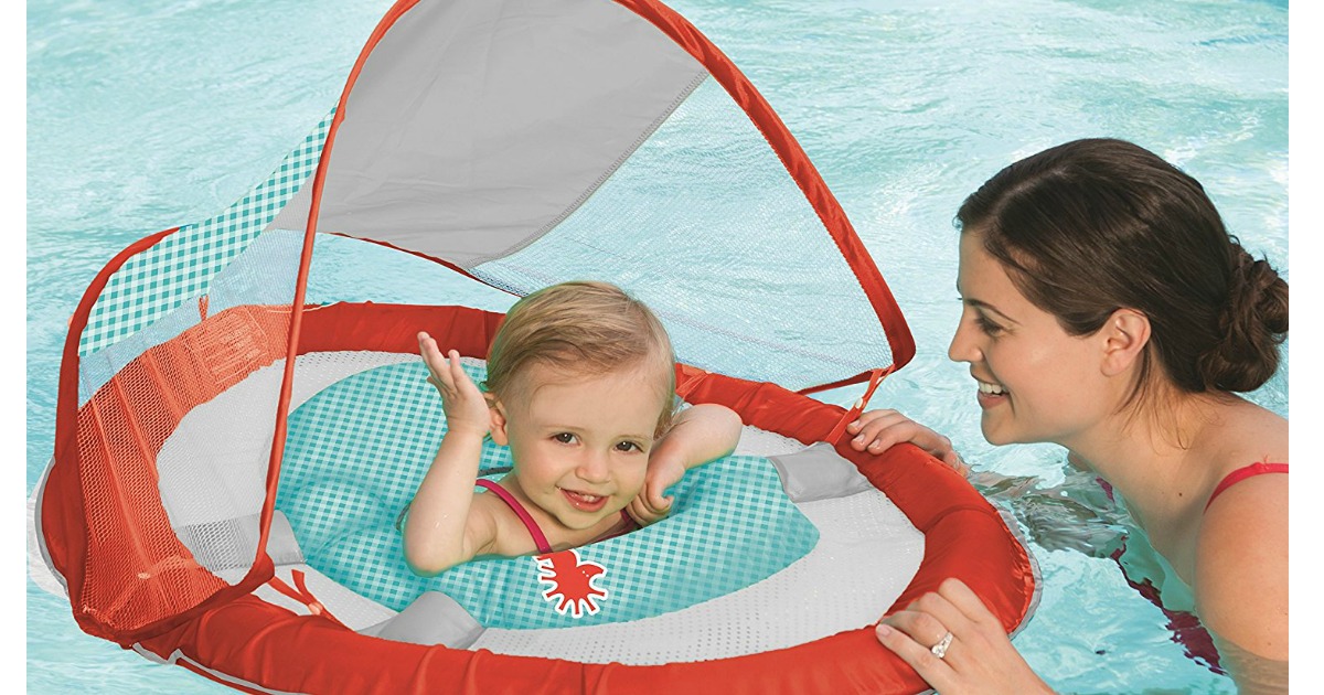 how to inflate swimways baby float