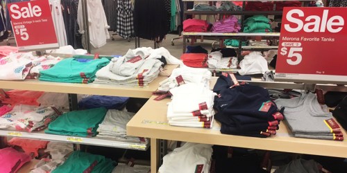 Target Shoppers! Women’s Merona Tees & Tanks ONLY $5 (In-Store AND Online)
