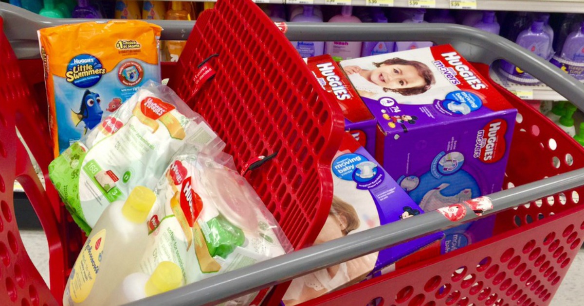 Target Shoppers! Stock Up On Diapers, Wipes, Swim Diapers, Baby Wash & More