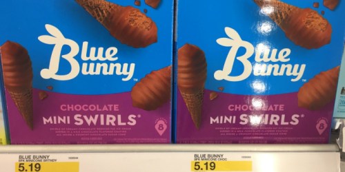 New $2/2 Blue Bunny Mini Swirls Coupon = Just $2.89 Per Box at Target (Reg. $5.19)