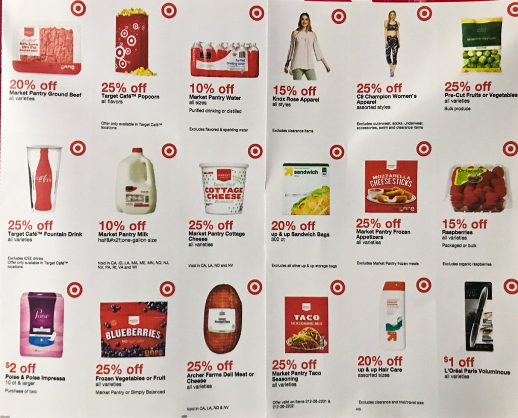 New Target Coupon Booklet (Check Mailbox)