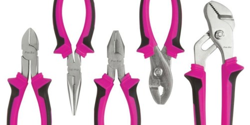 Amazon: The Original Pink 5-Piece Pliers Set ONLY $17.99