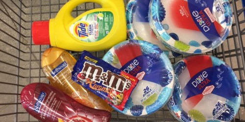 I Scored EIGHT Items for ONLY $9.65 at Walgreens (SoftSoap, Tide, Dixie & M&M’s)