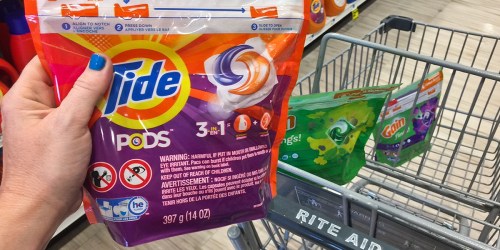 Rite Aid: Tide Pods or Gain Flings 16-Count Only $2.50