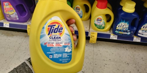 3 *HOT* Tide Laundry Detergent Deals at Walgreens, Walmart & CVS