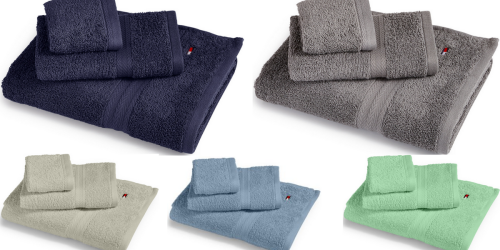 Macy’s: Tommy Hilfiger Cotton Bath Towel Only $4.99 (Regularly $14) + More