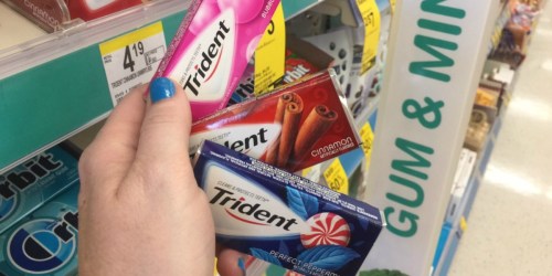 Walgreens: Trident Single Gum Packs Only 26¢ Each (Starting 6/25)