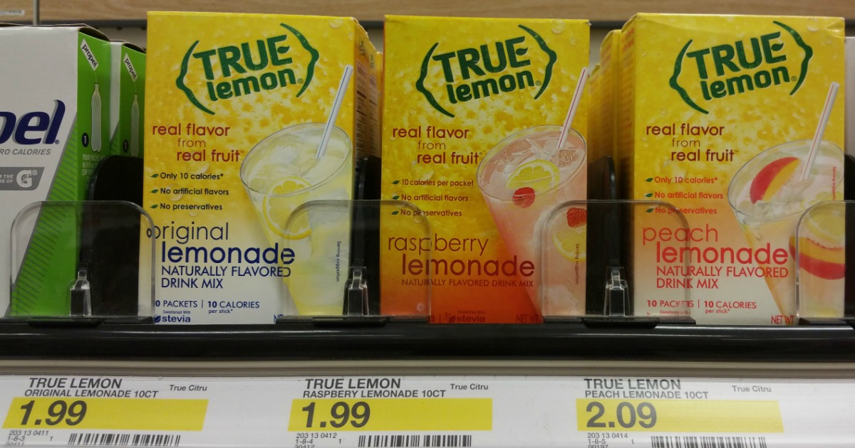 New 2.50/3 True Citrus Coupon = 10Count Stick Packs ONLY 16¢ Each at