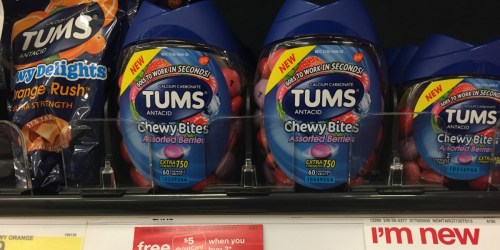 High Value $1.50/1 Tums Coupons = Chewy Bites Over 50% Off at Target