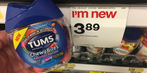 Target: OVER 50% Off TUMS Chewy Bites