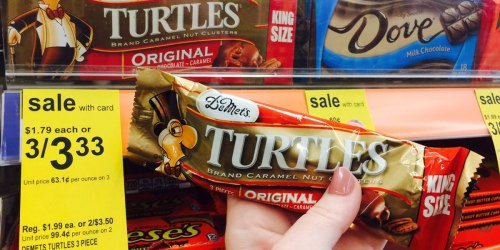New $1/2 Turtles Bars Coupon = King Size Bars Just 61¢ Each At Walgreens