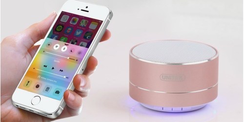 Amazon: Unitek Portable Bluetooth Speaker Only $8.83 (Regularly $17+)