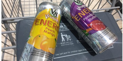 Rite Aid: 2 FREE V8 + Energy Drinks After Cash Back