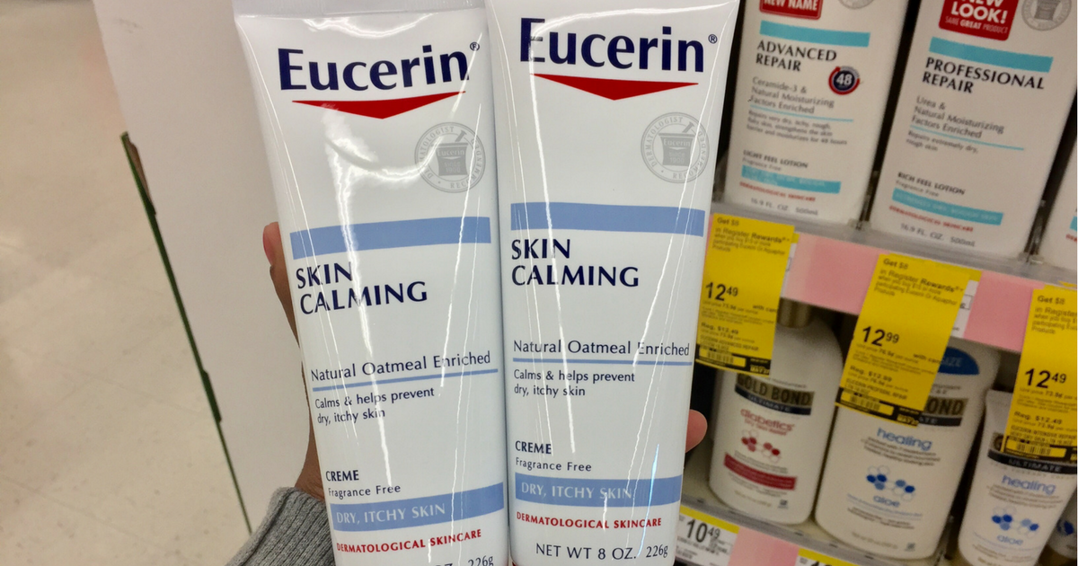 Walgreens Eucerin 8 Ounce Moisturizer Only 1.99 (Regularly 8.99