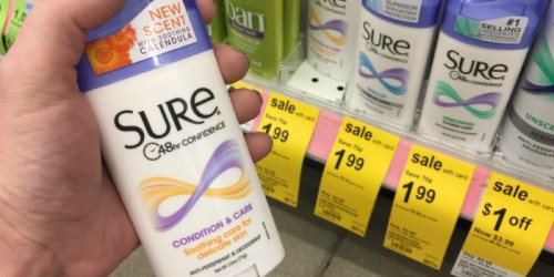 New Sure & Brut Deodorant Coupons (Makes for a Nice Deal at Walgreens)