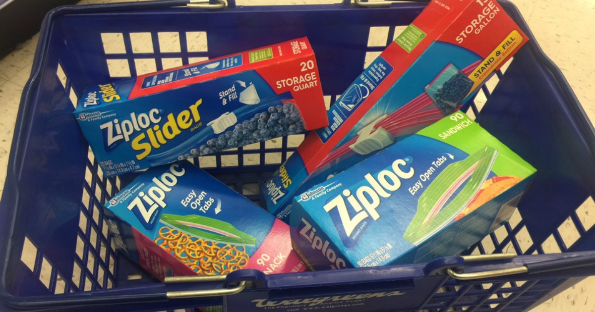 Walgreens Ziploc Storage Bags and Containers Only 65¢ Each (Starting 5/21)