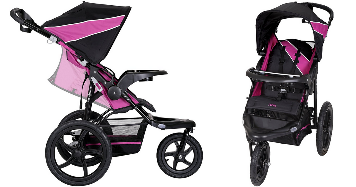 baby trend purple jogging stroller