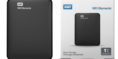 Best Buy: WD Elements USB 3.0 Portable Hard Drive Only $39.99 (Regularly $54.99)