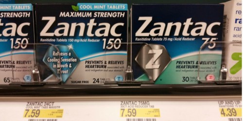 High Value $4/1 Zantac Coupon = Better Than Free at Walmart